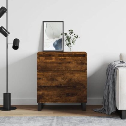 Sideboard Räuchereiche 60x35x70 cm Holzwerkstoff